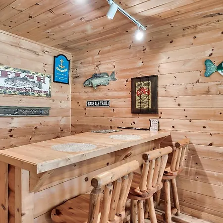 Villa Spectacular Mtns Views With Private Hot Tub With Pool Table And Private Pond Sevierville Exterior foto